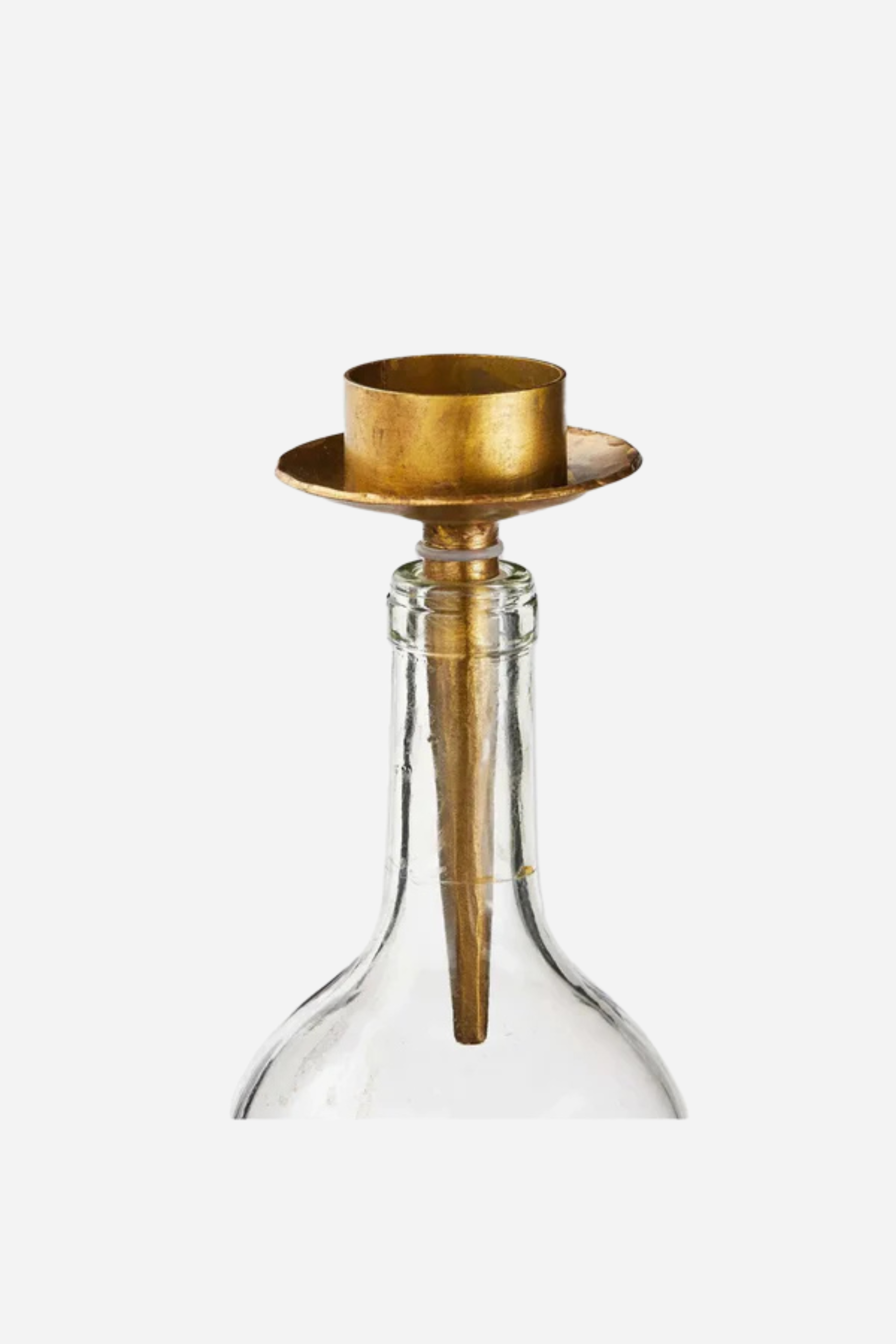 Bottle Stopper - Antique Brass