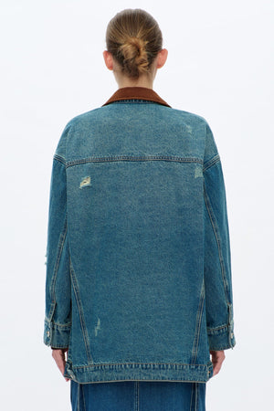 Loose Fitting Jean Jacket
