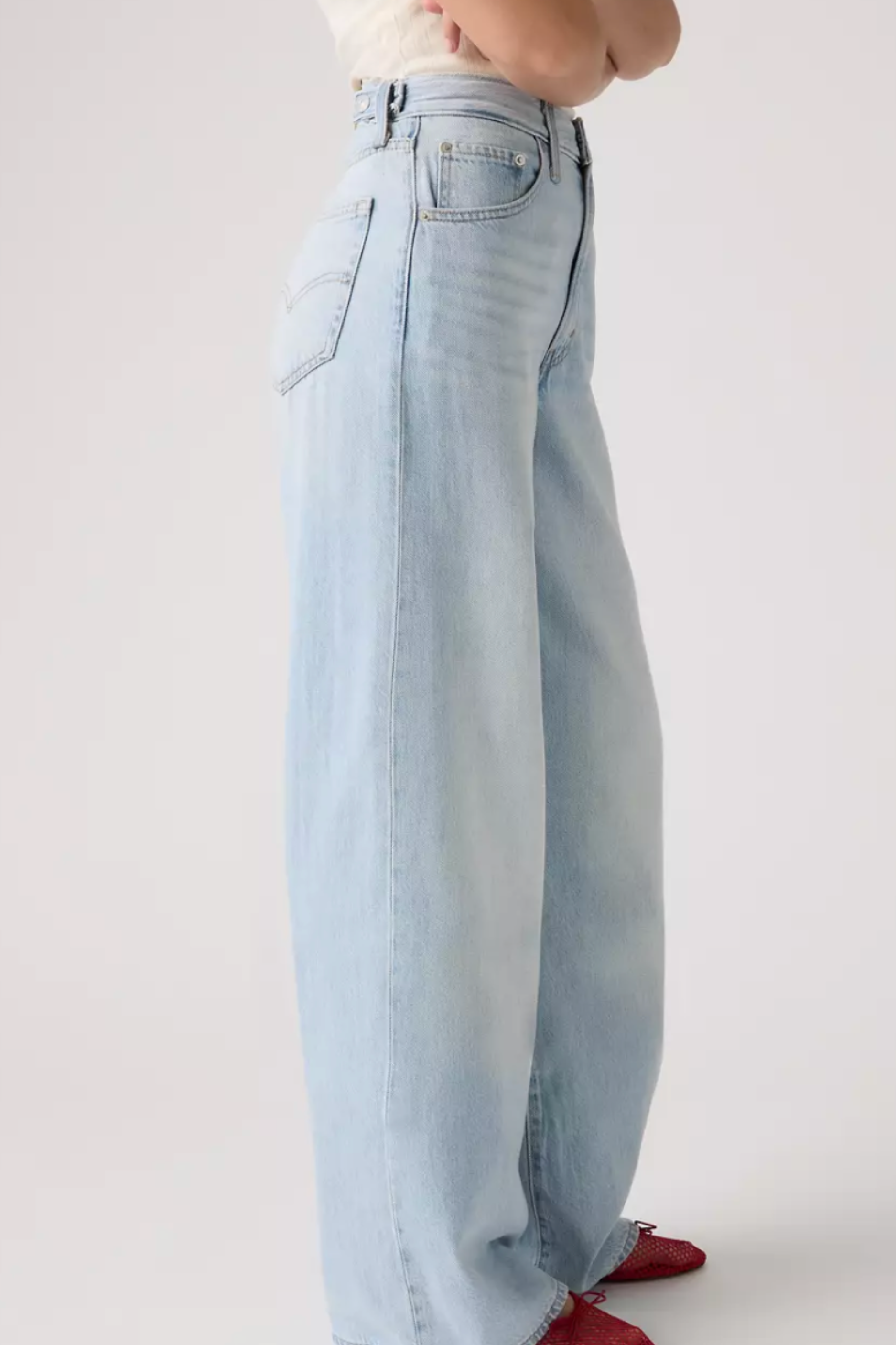 Levi's Cinch Wide Leg Jeans - Nightly Routine