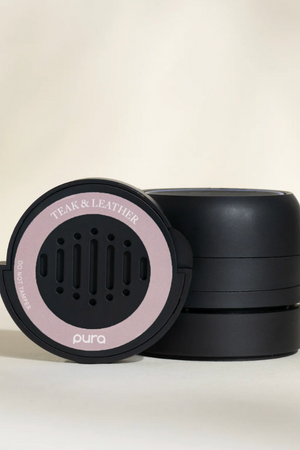 Pura Car Diffuser Replacement Fragrance - Teak & Leather