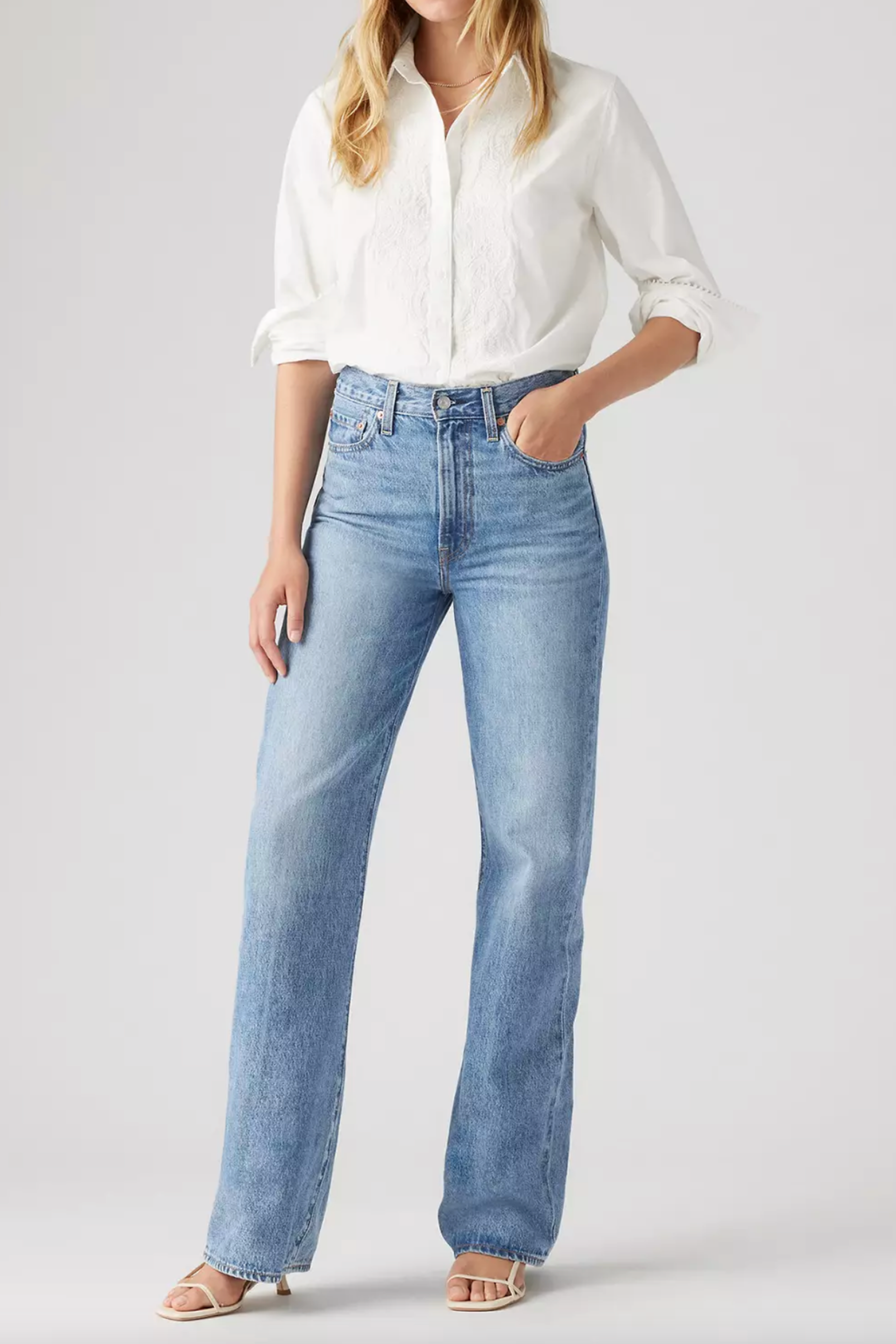 Levi's Ribcage Wide Leg Jeans