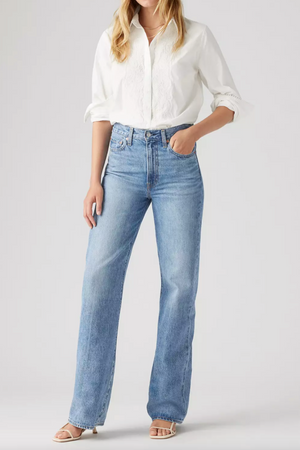 Levi's Ribcage Wide Leg Jeans