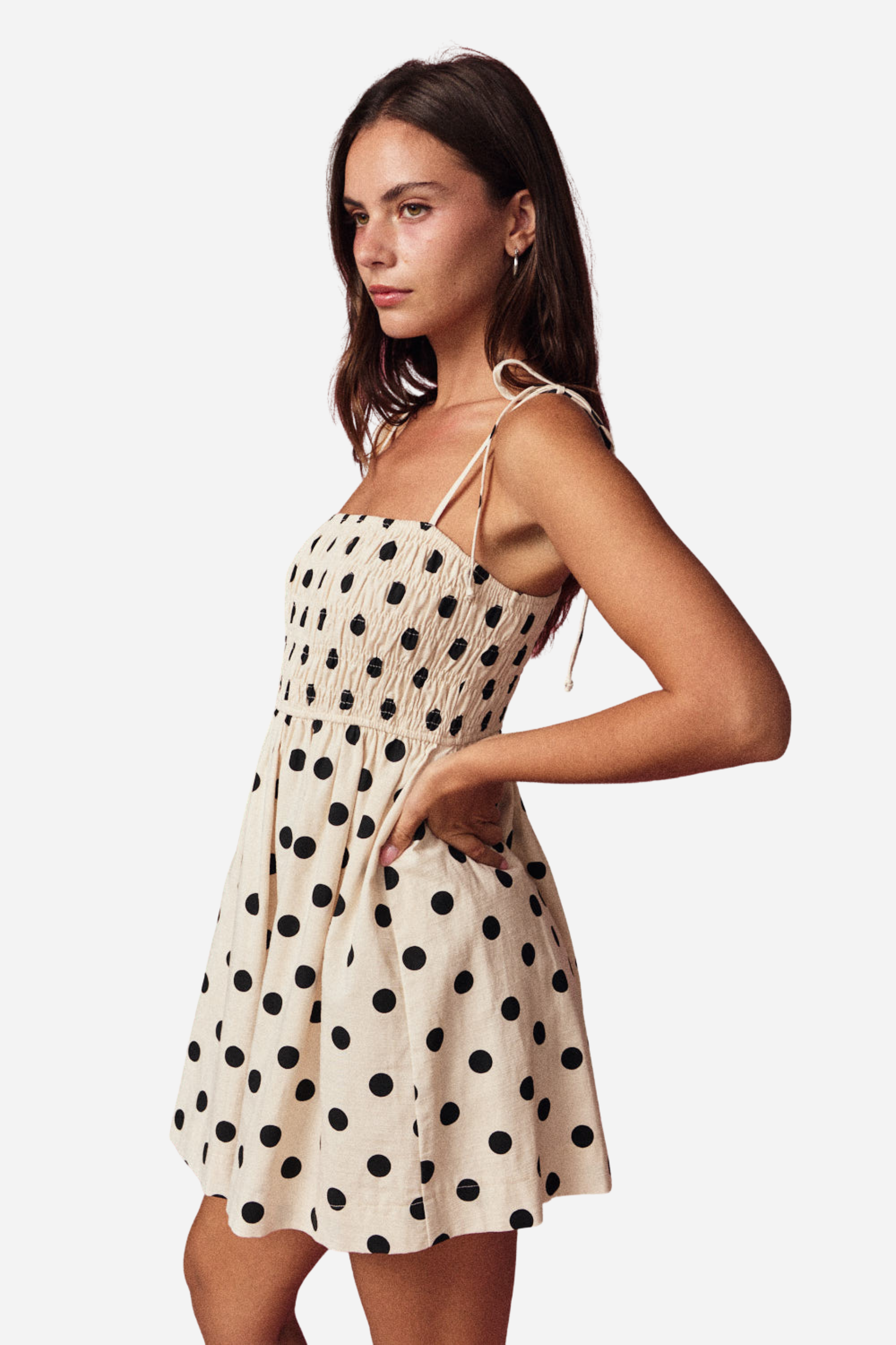 Polka Dot Mini Dress