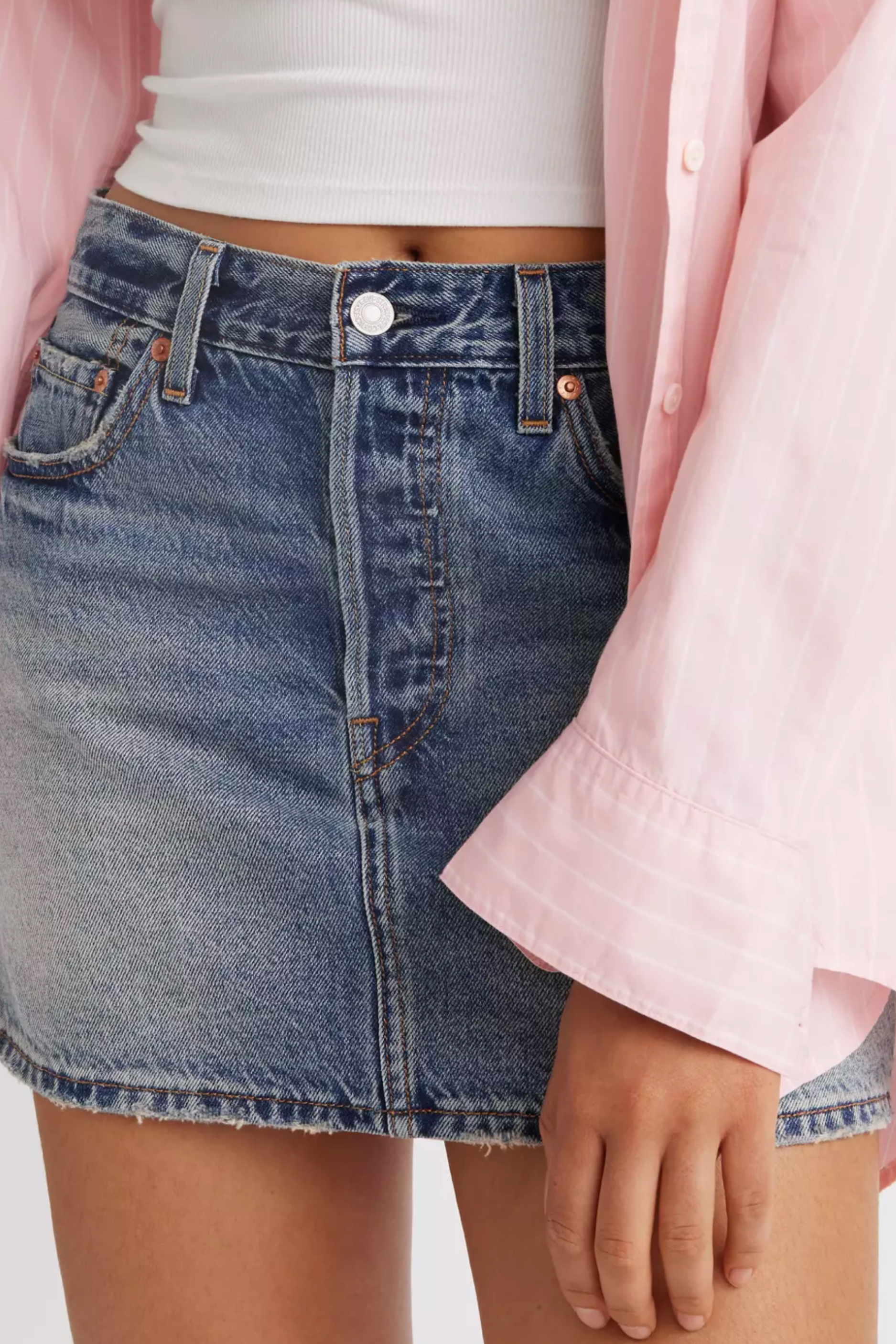 Levi's Icon Mini Skirt - Right Now