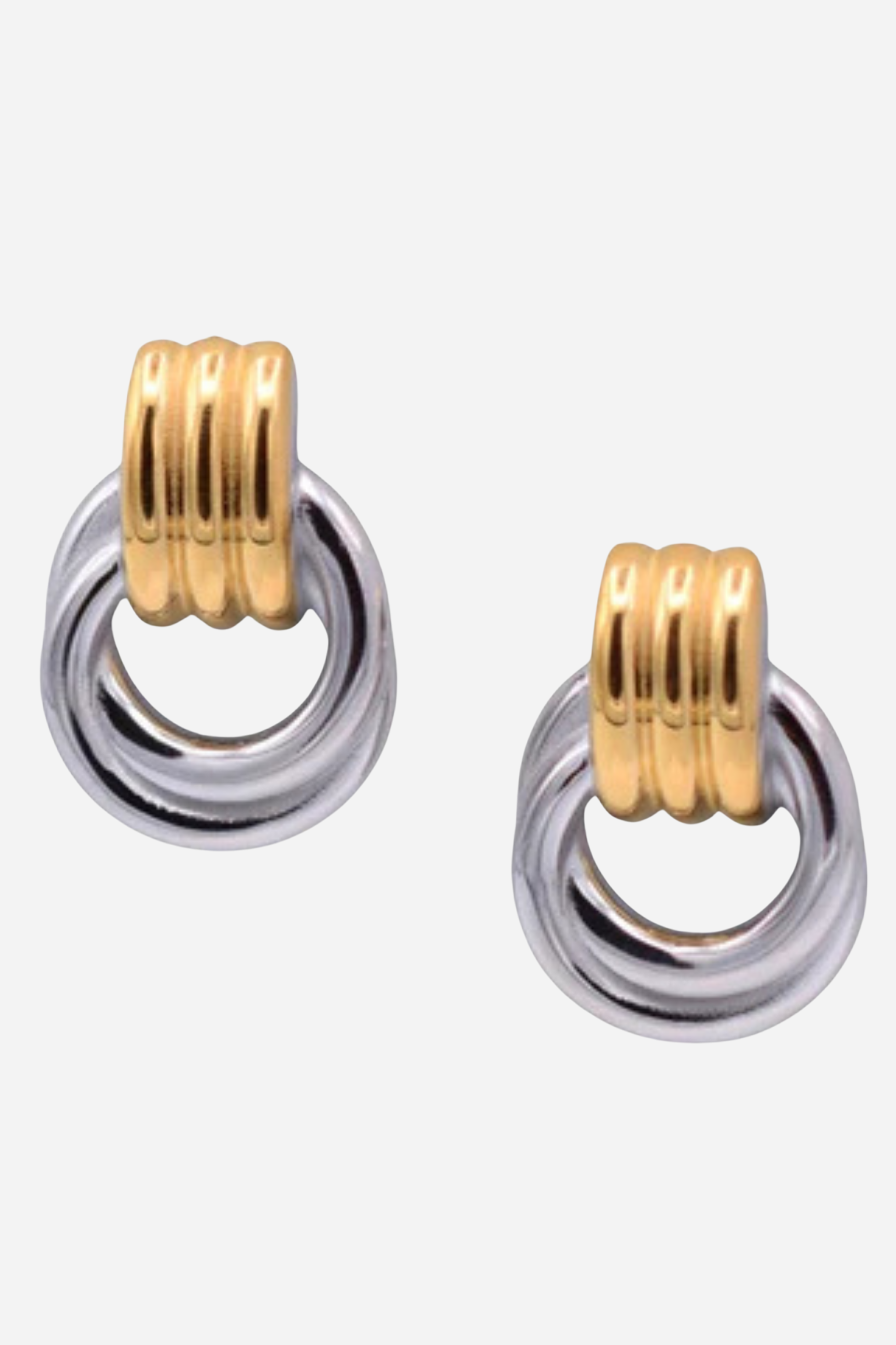 18K Lainey Earrings - Mixed Metal