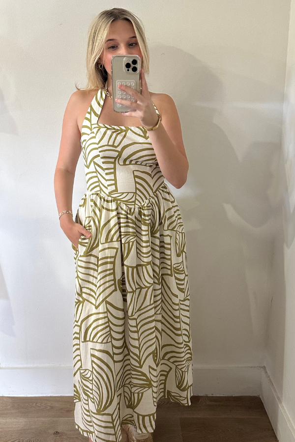 Kacey Halter Dress