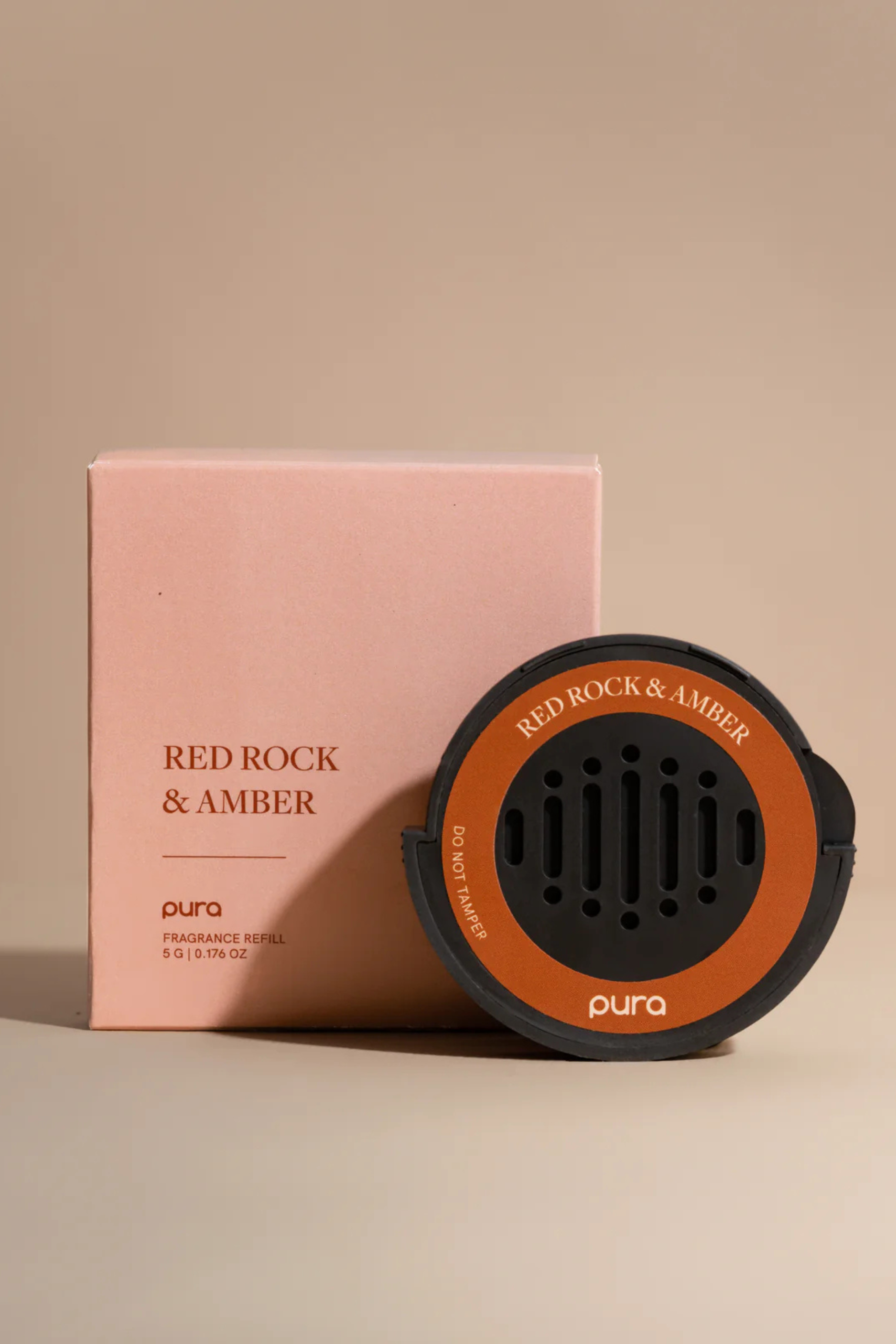 Pura Car Diffuser Replacement Fragrance - Red Rock & Amber