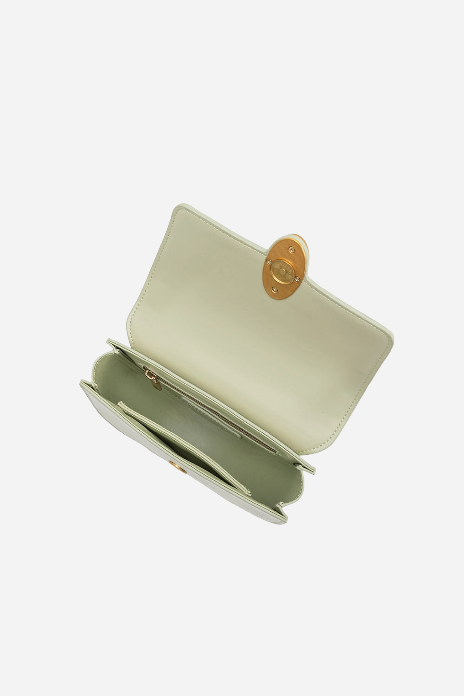 Melie Bianco - Esther Leather Crossbody Bag - Mint