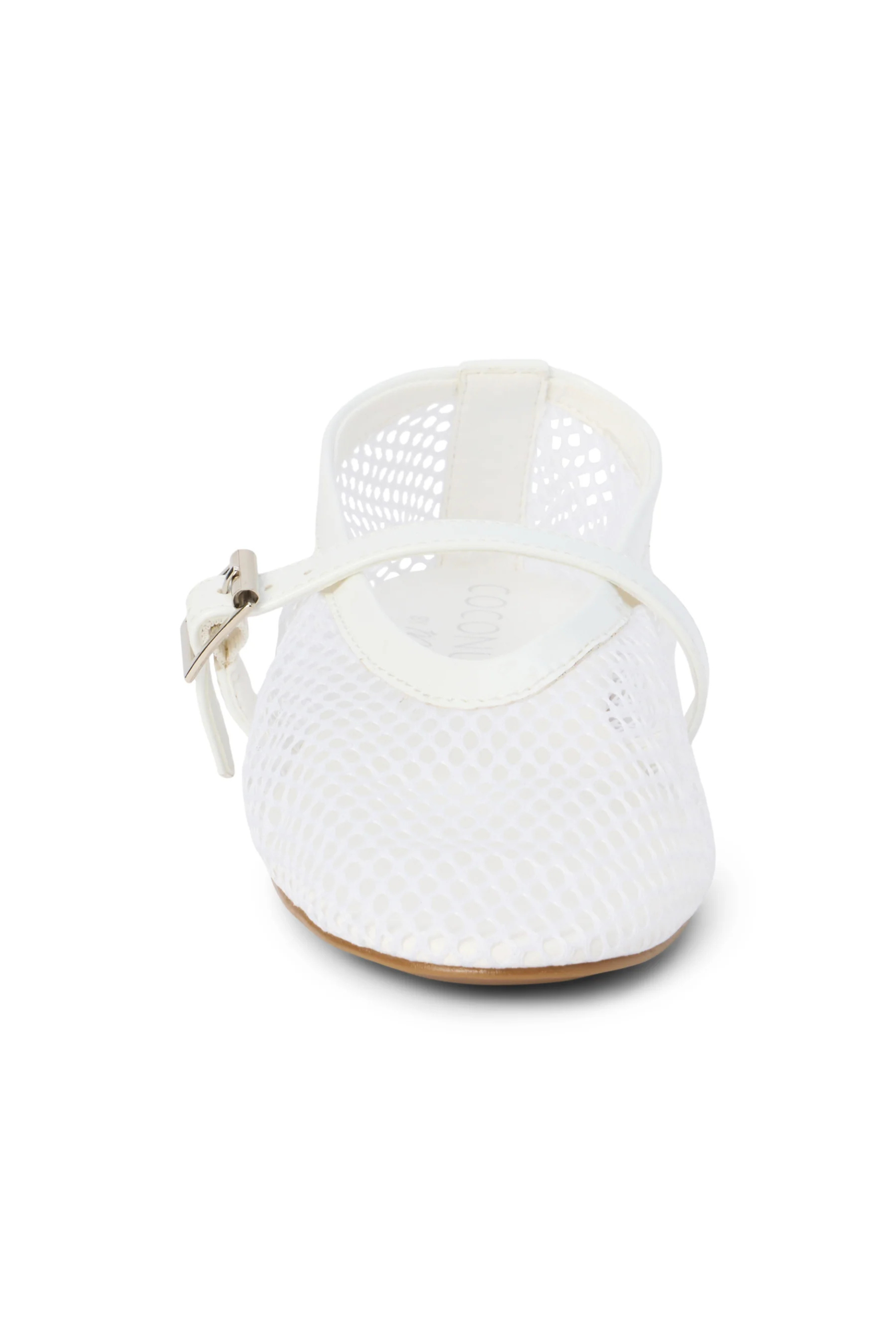 Nolita Ballet Flat - White Mesh