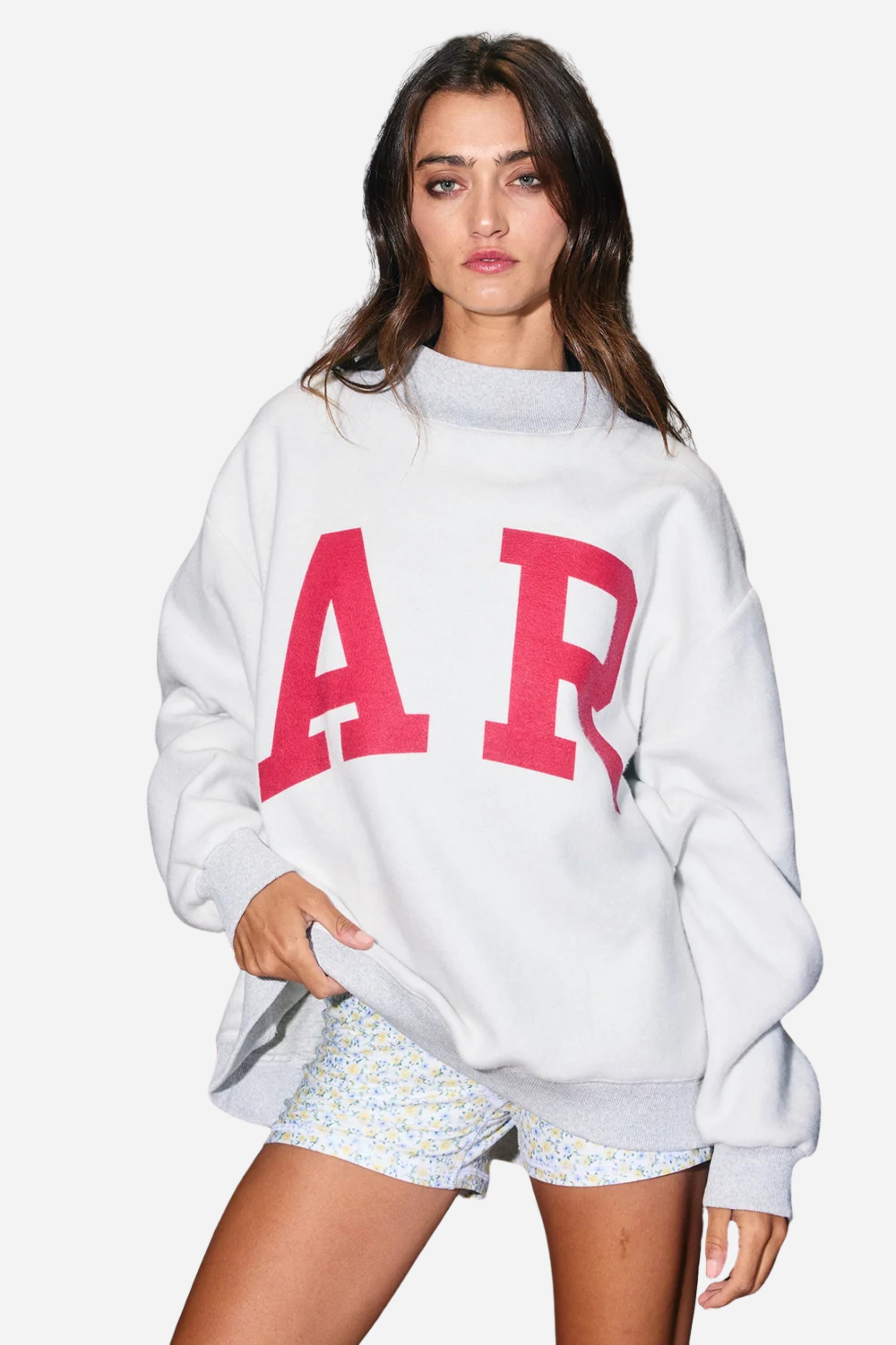 Arkansas Reversible Mock Neck