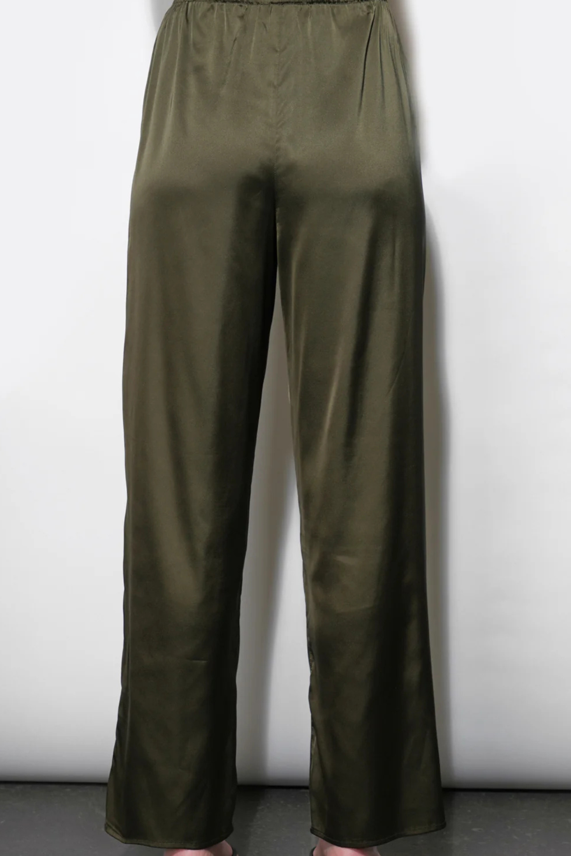 Fiona Wide Leg Pants - Olive
