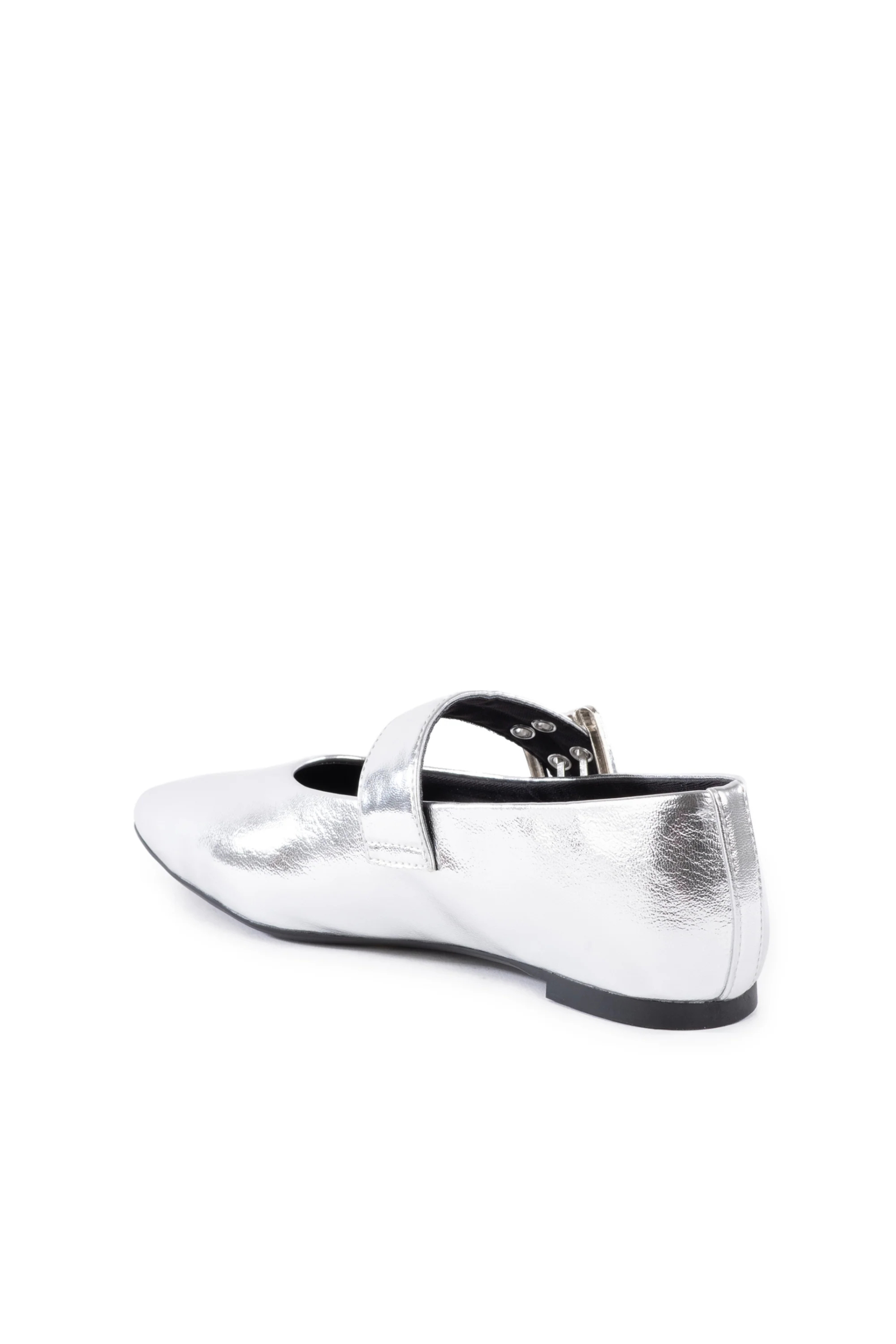 Seychelles Spinning Around Ballet Flats - Silver