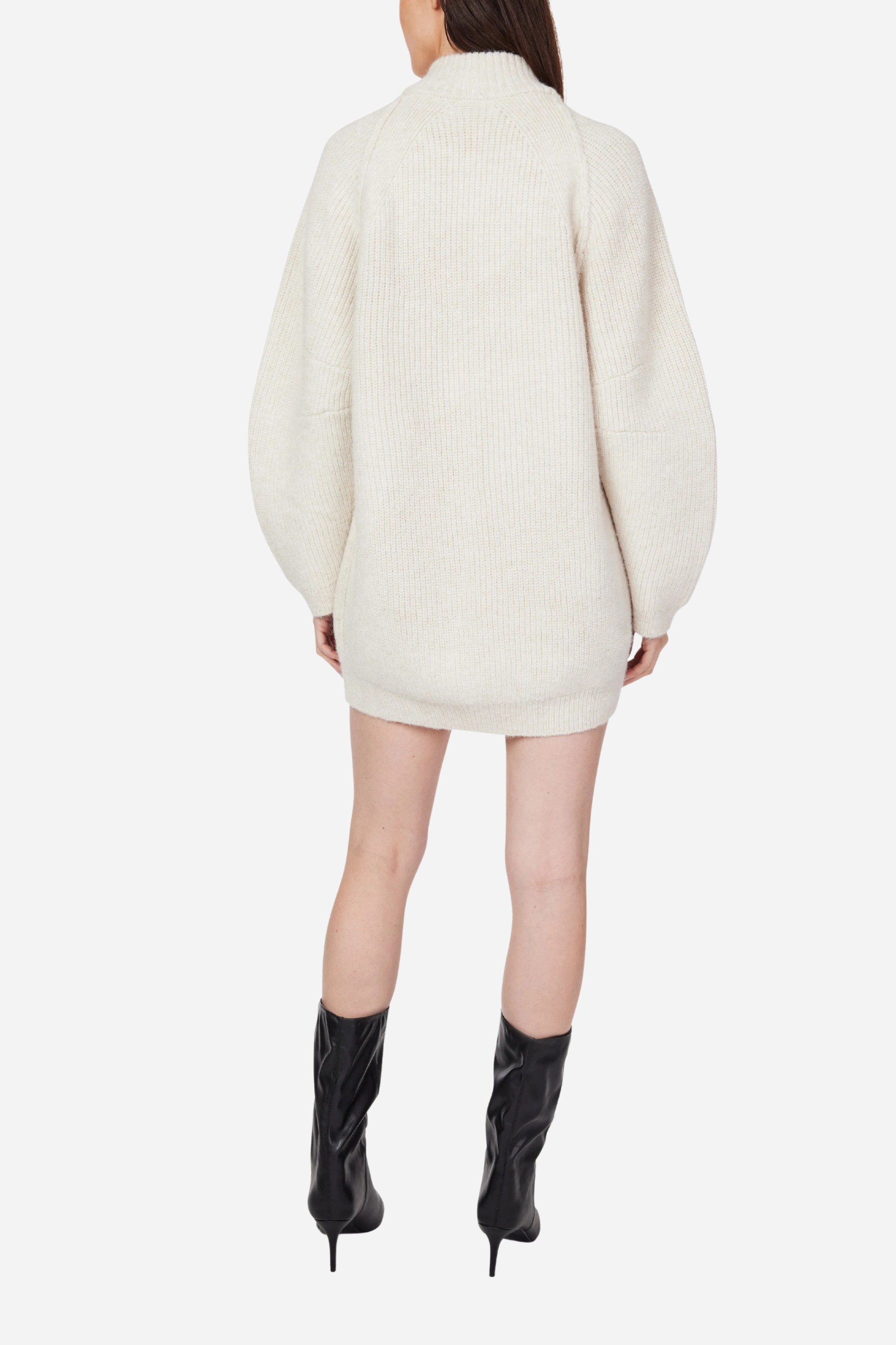 Habitual - Balloon Sleeve Sweater Mini Dress