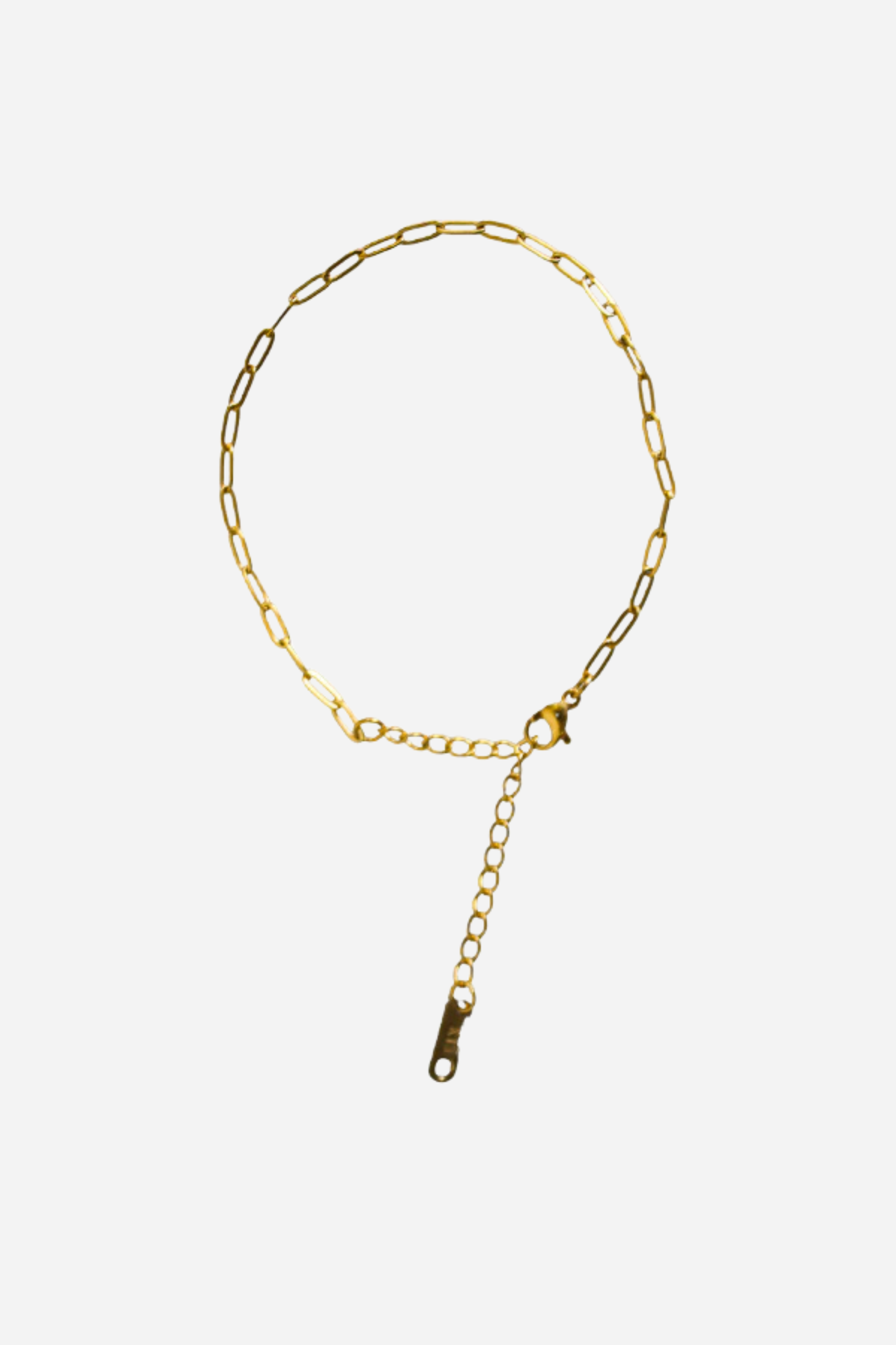 18K Mini Chain Link Bracelet