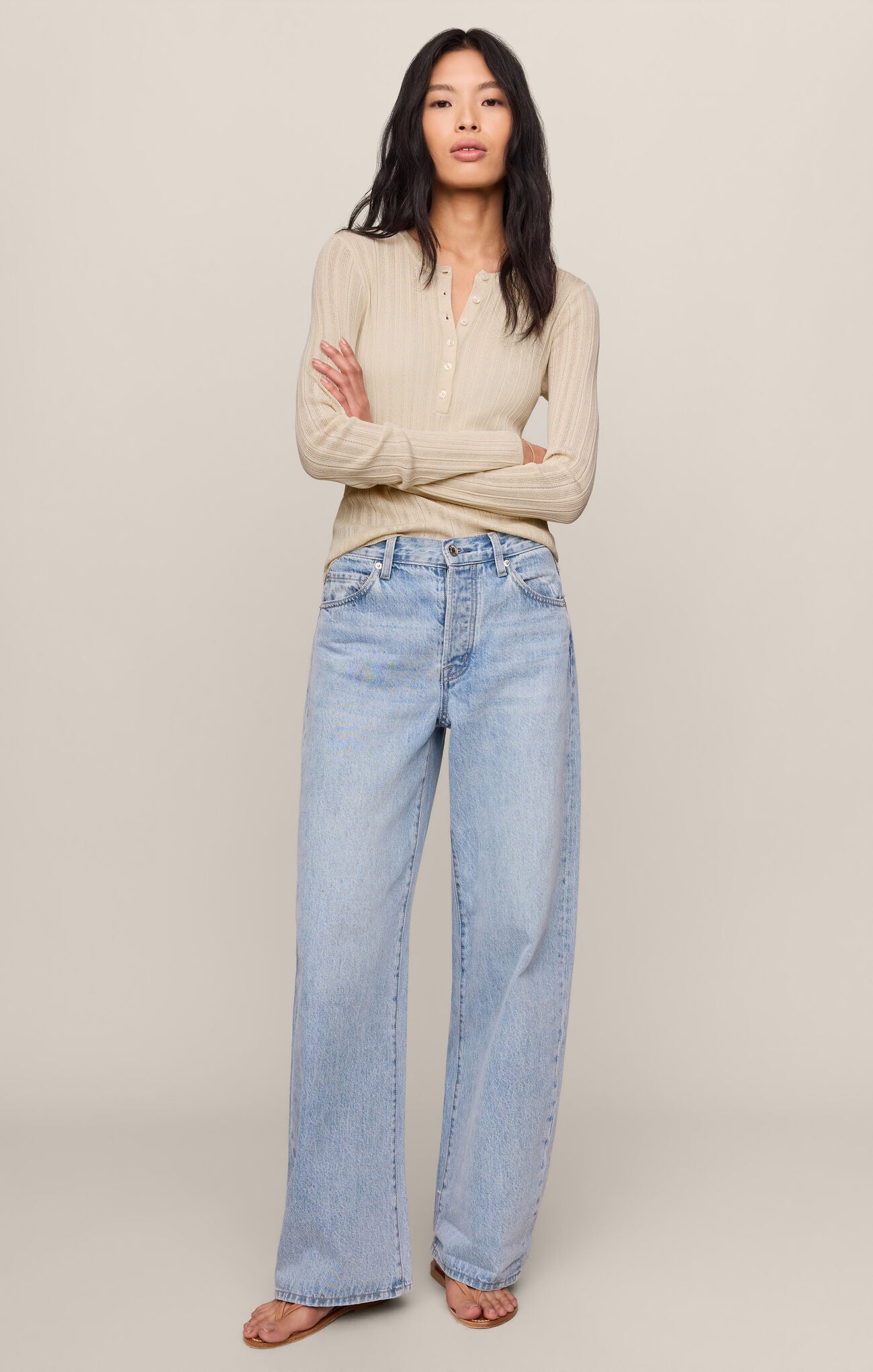 Z Supply Rowena Fine Knit Sweater - Sandstone