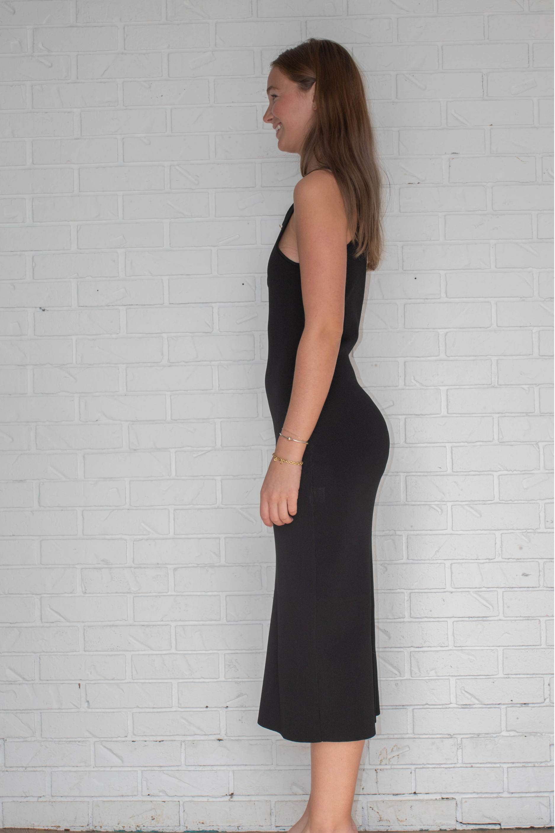 Lanzarote Knit Dress - Black