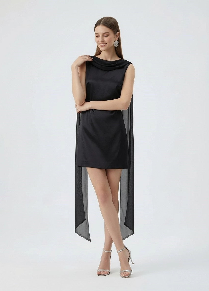 Camille Mini Dress - Black