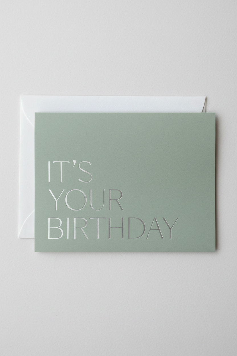 Jaymes Paper - It's Your Birthday Card