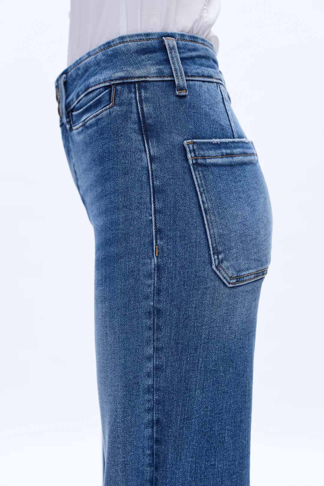 High Rise Wide Leg Jeans