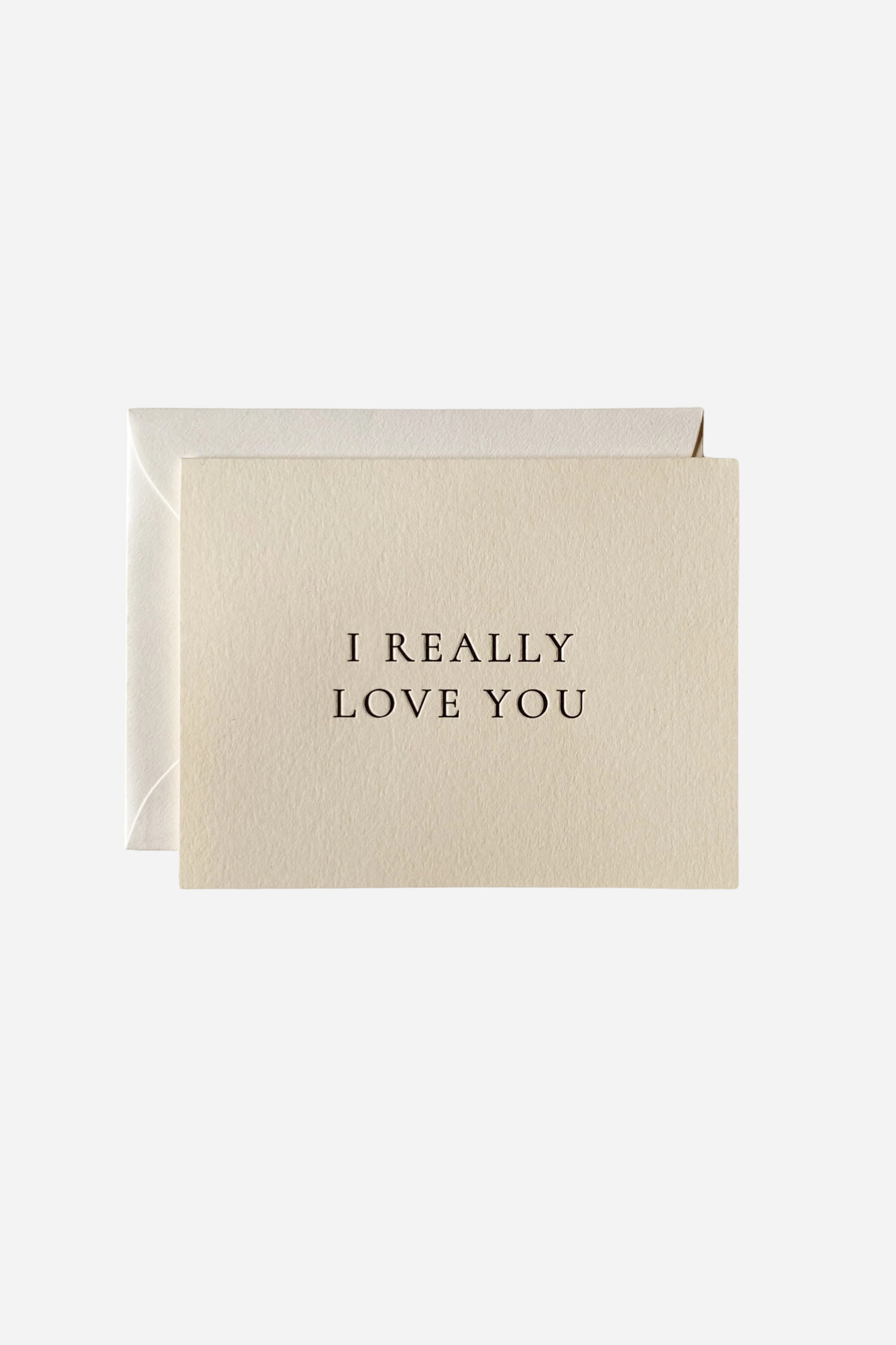 Jaymes Paper - I Really Love You Card