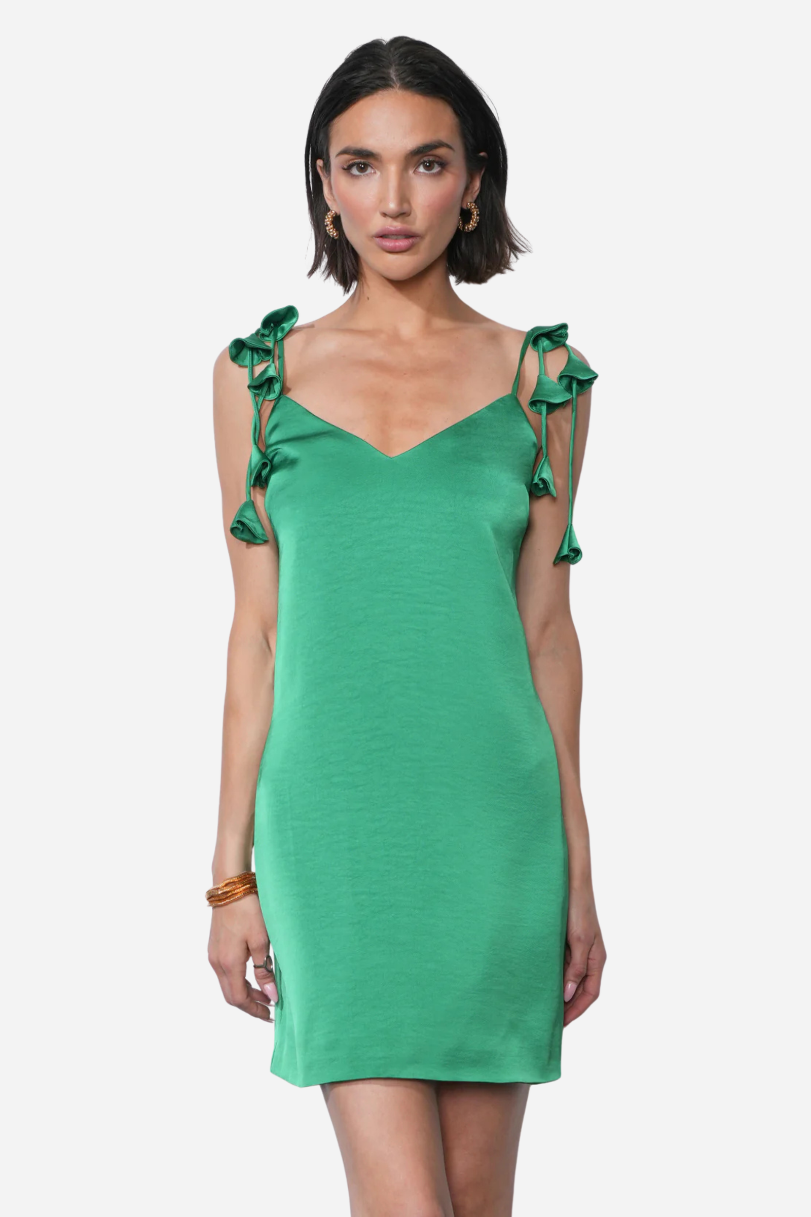 Maya Mini Dress - Green