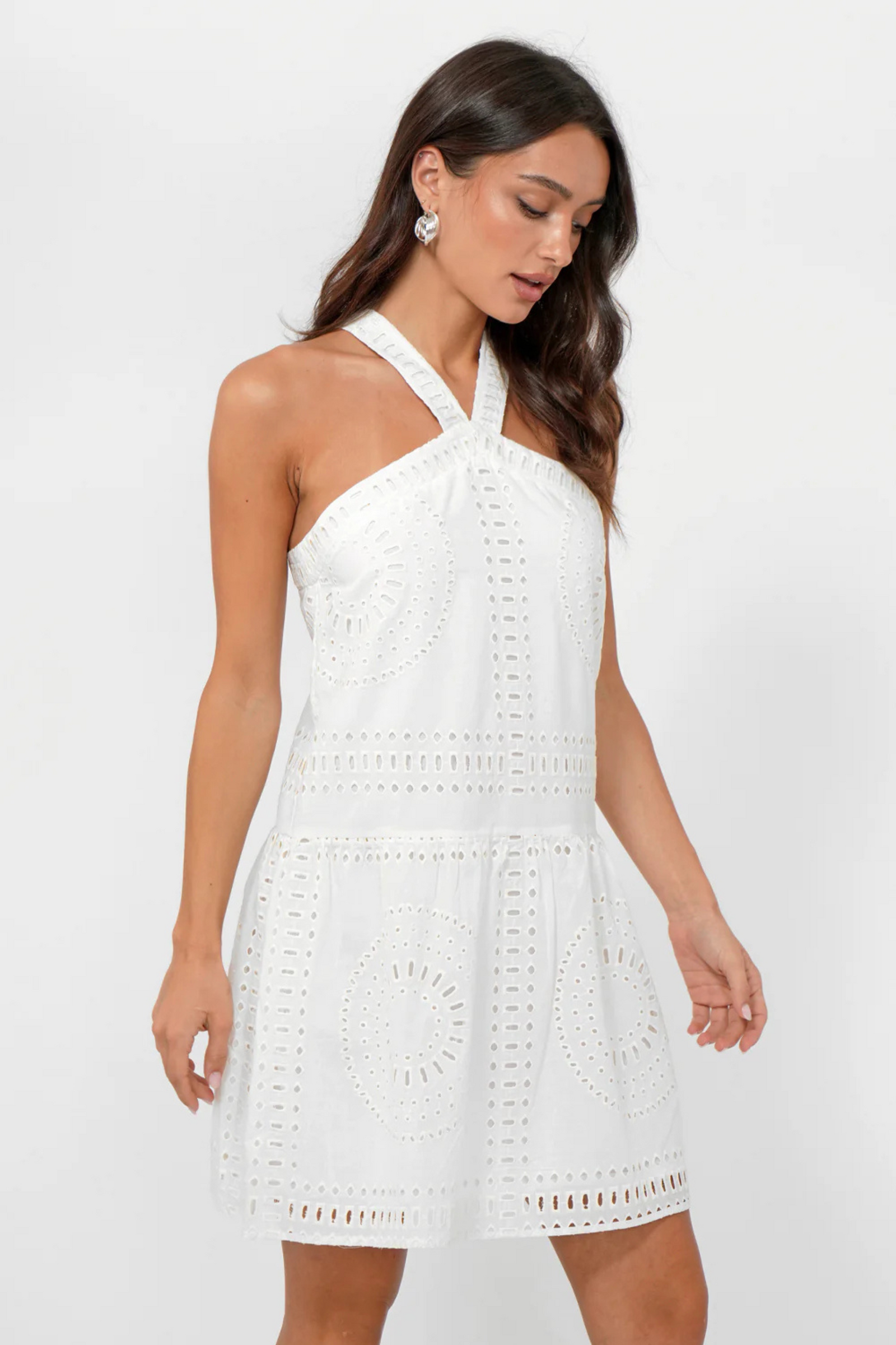 Louvie Halter Mini Dress