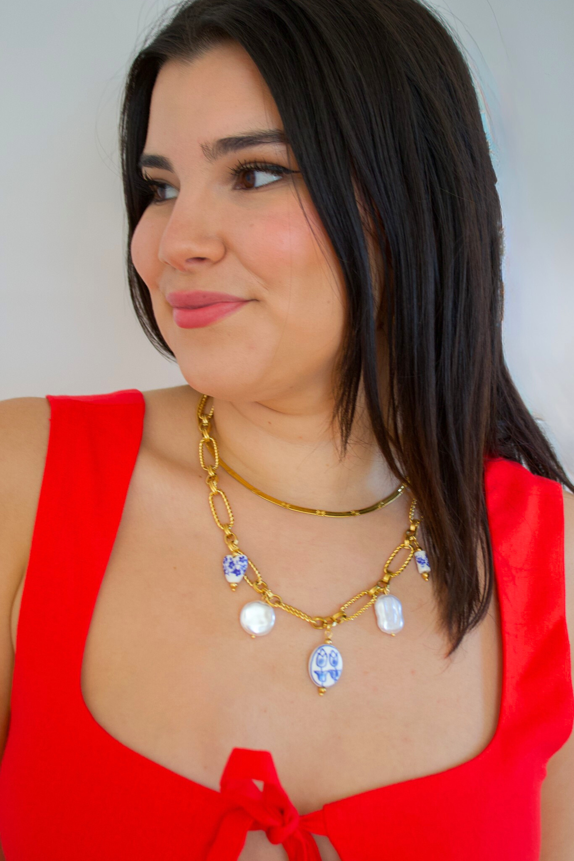 18K Khloe Charm Necklace