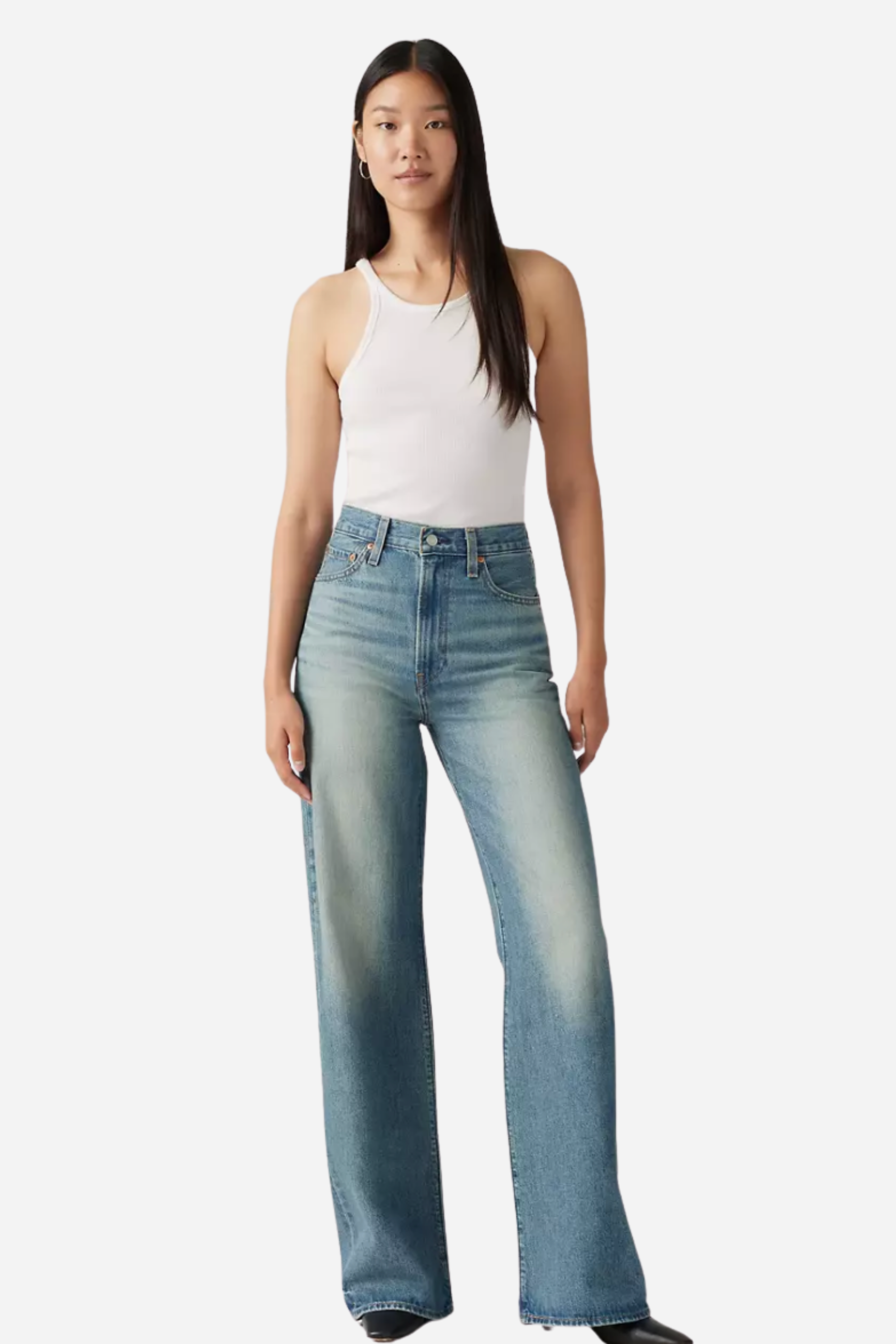 Levi's Ribcage Wide Leg Jeans - Tint Story