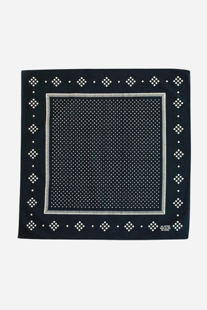 Black Polka Dot Bandana