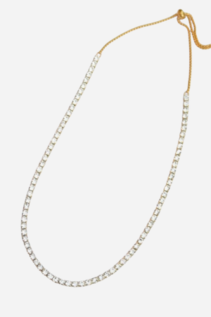 Farrah B High Roller Tennis Necklace