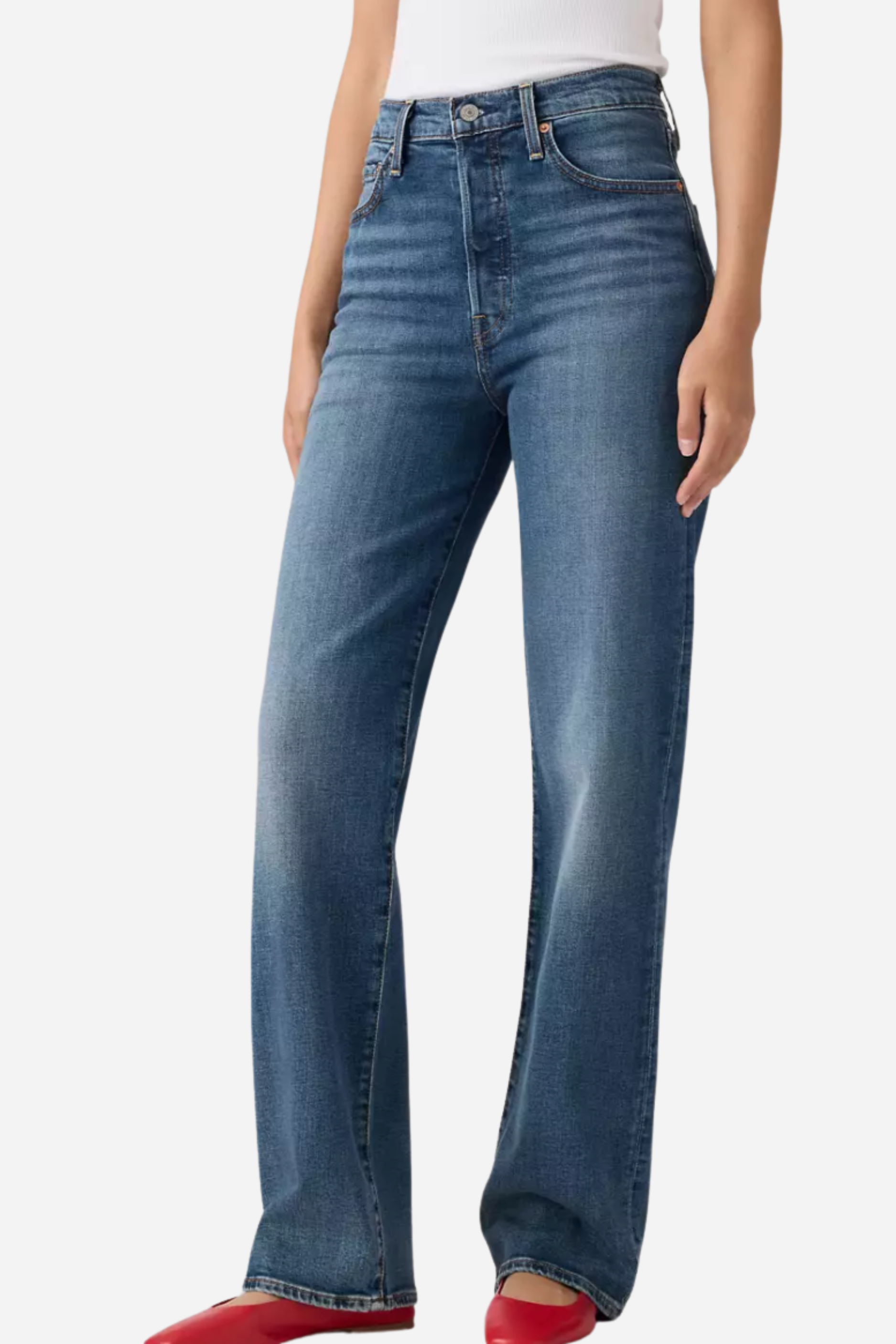 Levi's Ribcage Full Length Jeans - Select Us