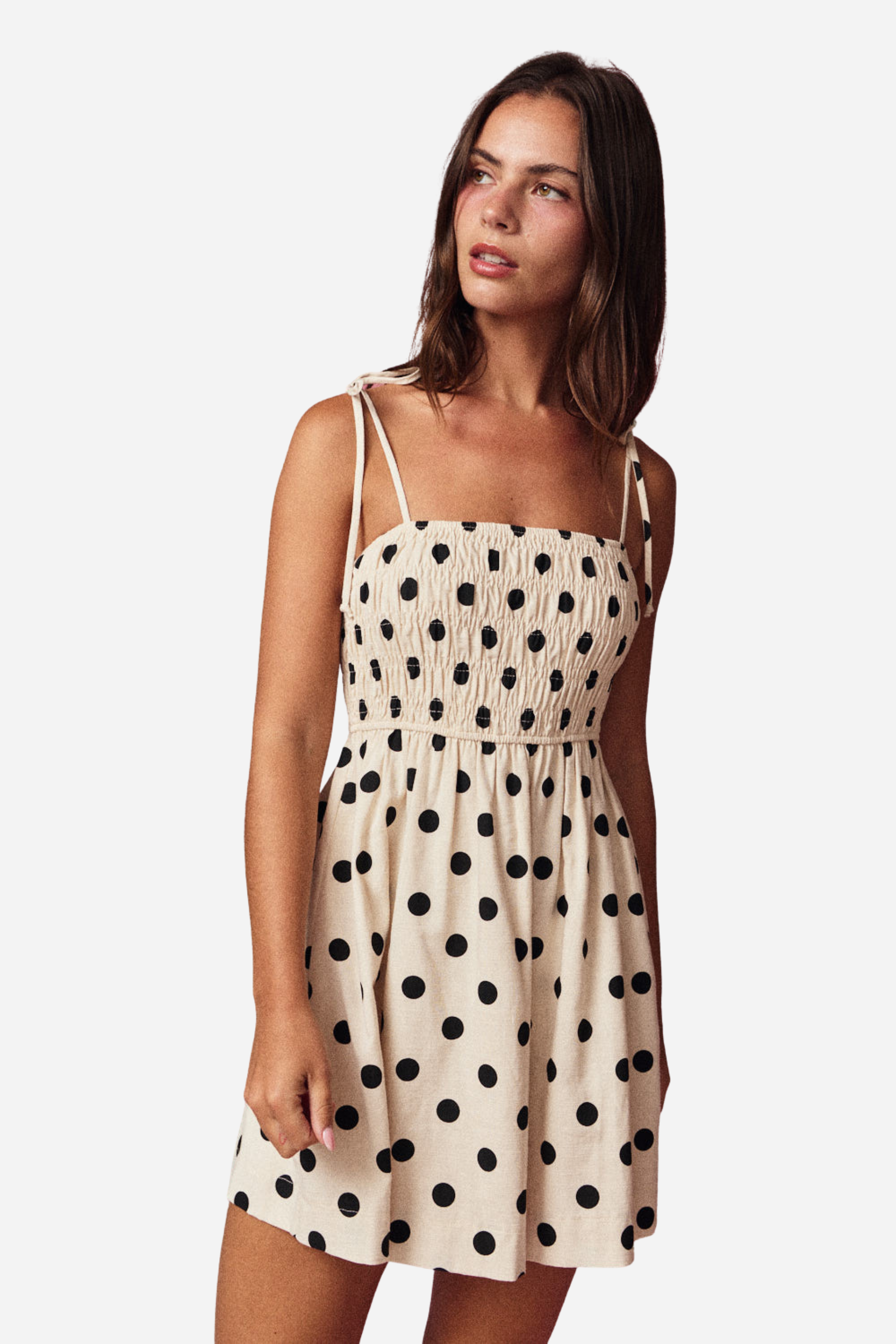 Polka Dot Mini Dress