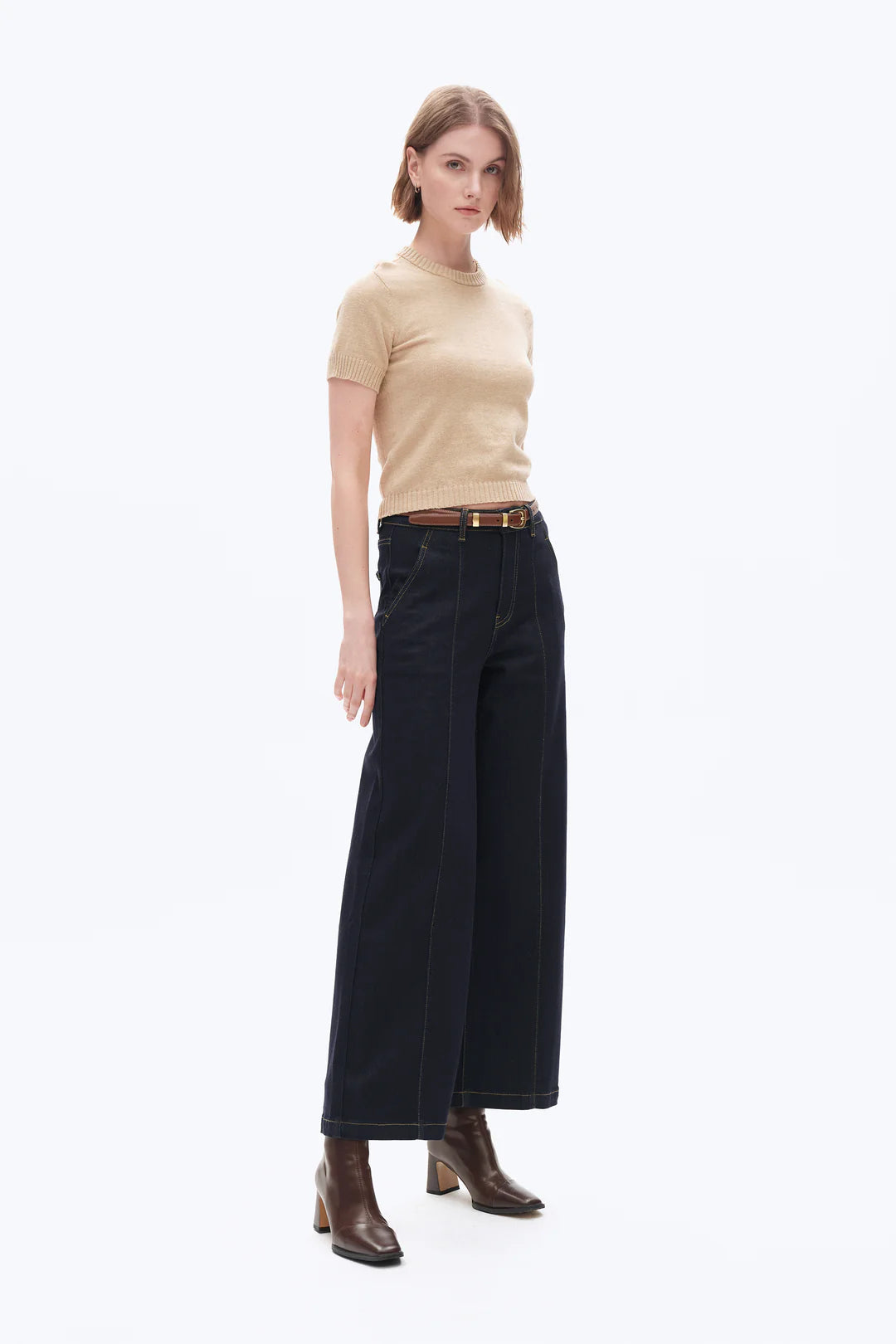 Ultra High Rise Wide Leg Jeans
