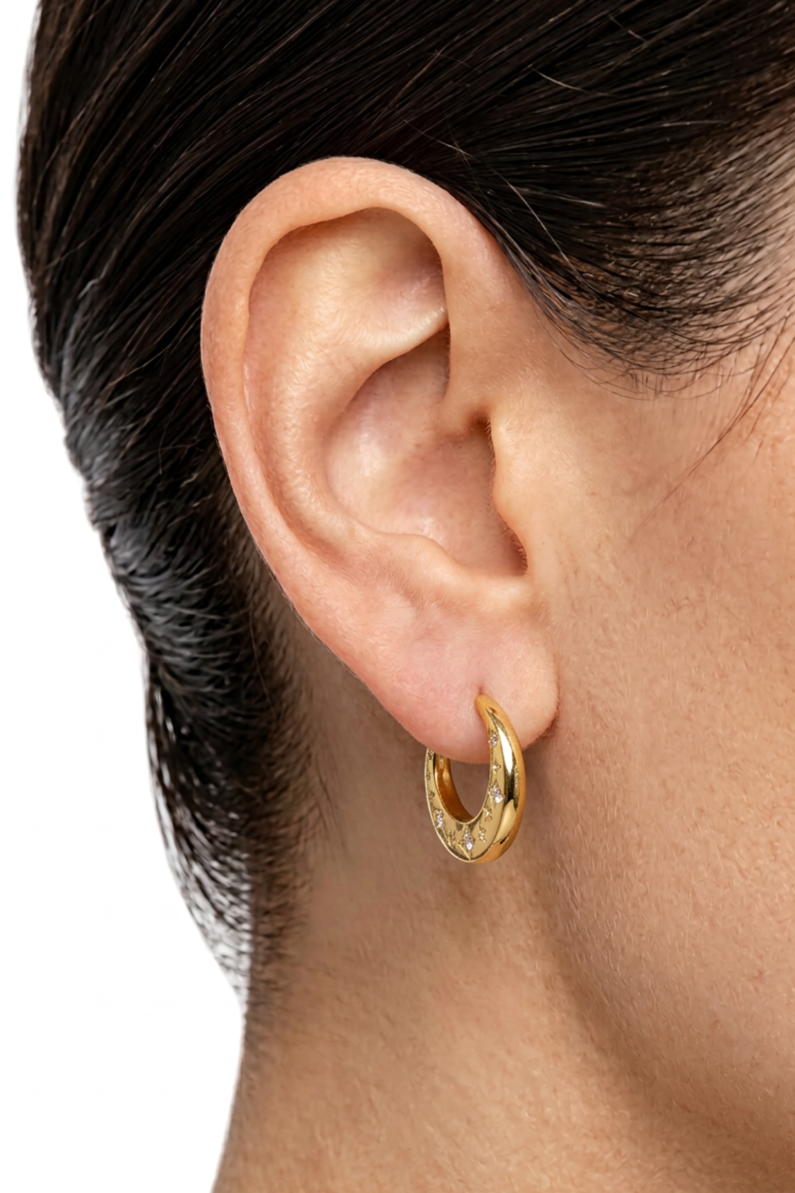 18K Madison Hoop Earrings