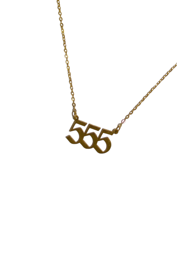 18K Angel Number Necklace