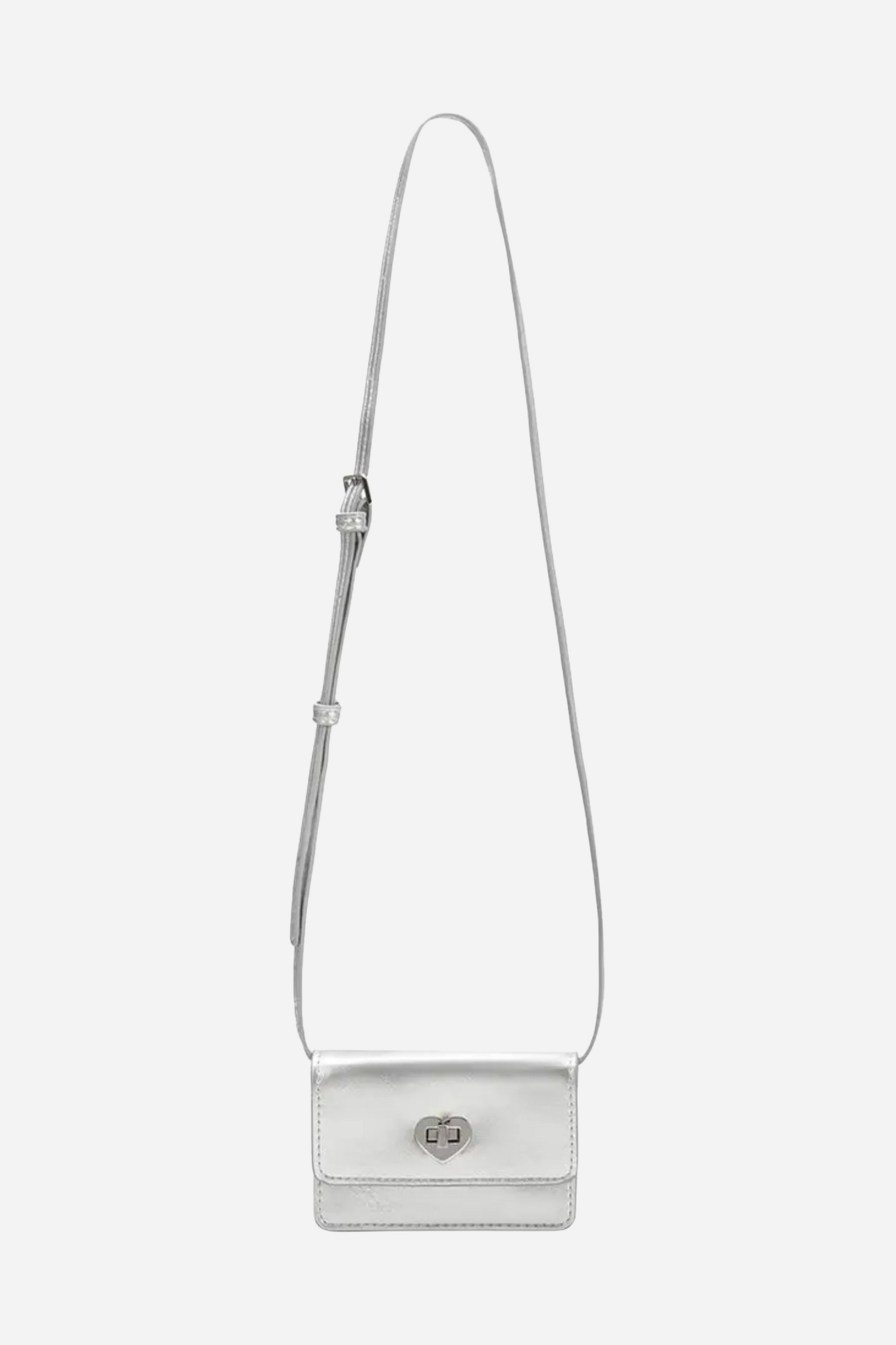 Melie Bianco - Hart Card Holder - Silver