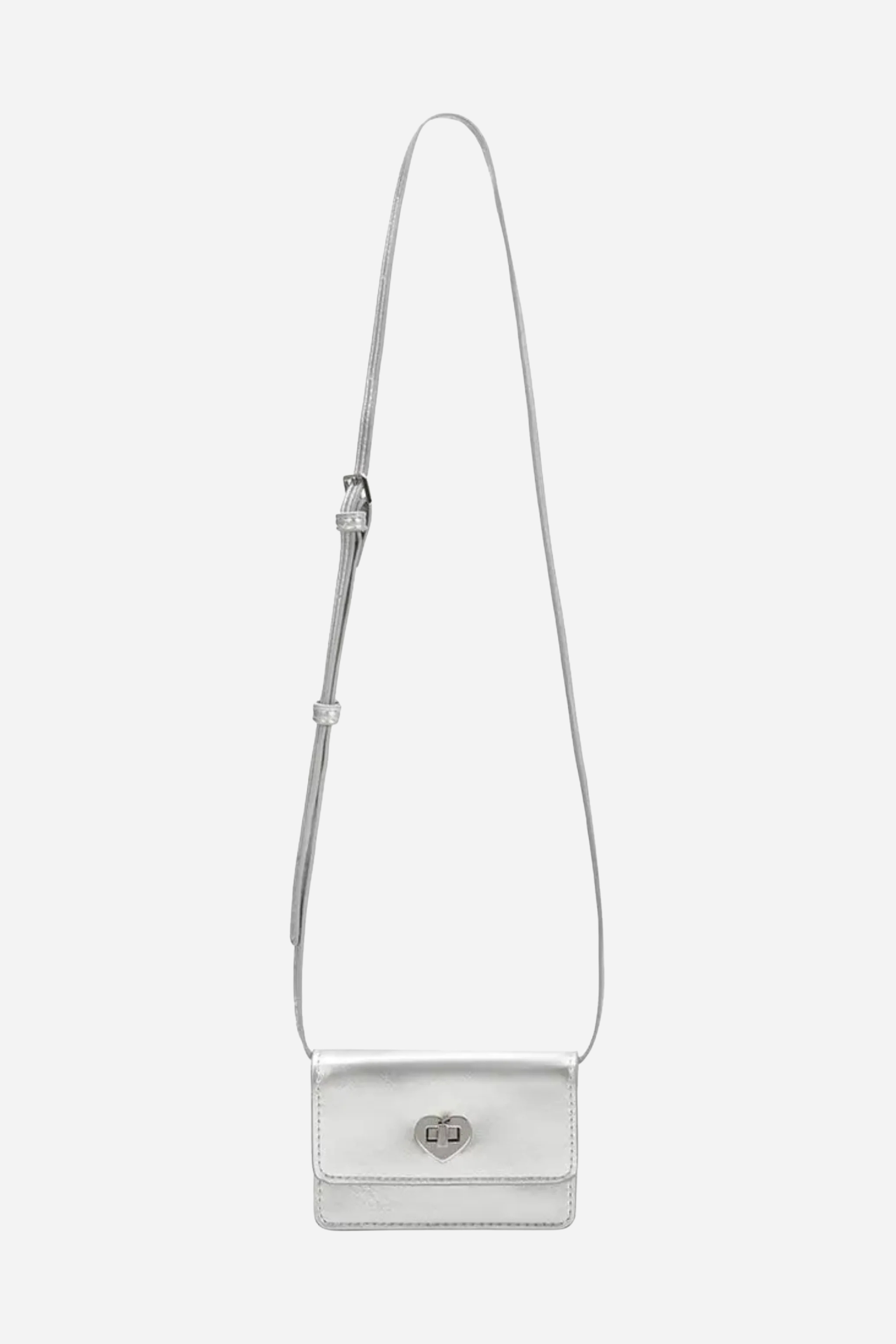 Melie Bianco - Hart Card Holder - Silver