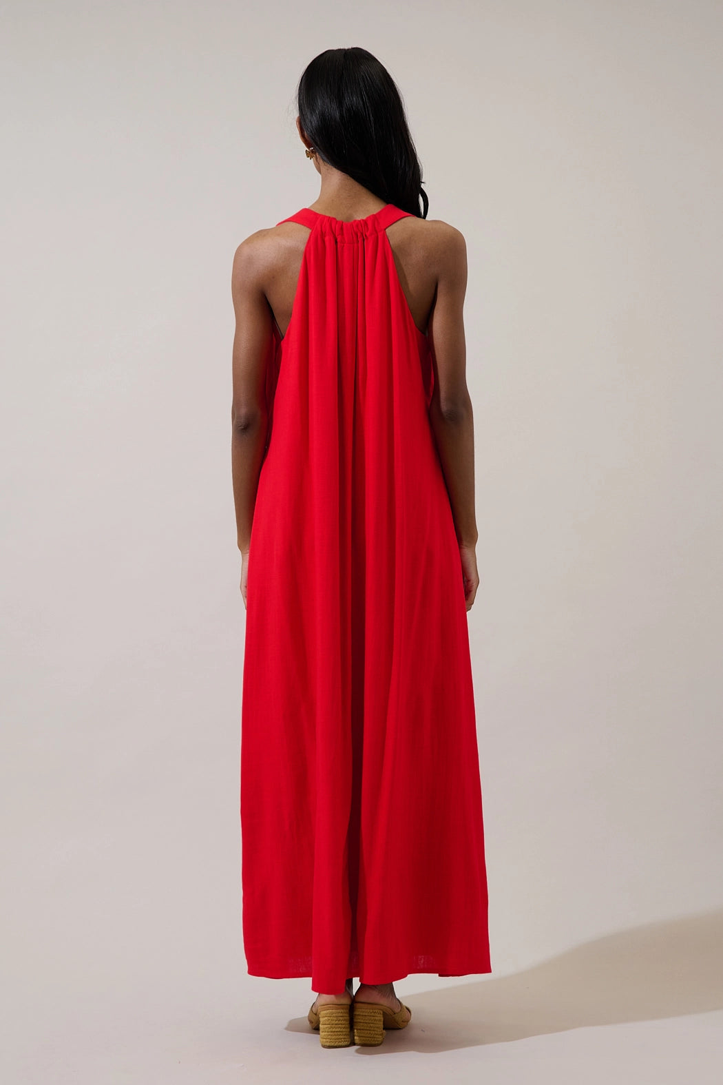 Rubi Halter Neck Maxi Dress