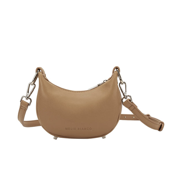 Melie Bianco Sasha Mini Crossbody Purse Tan Maude