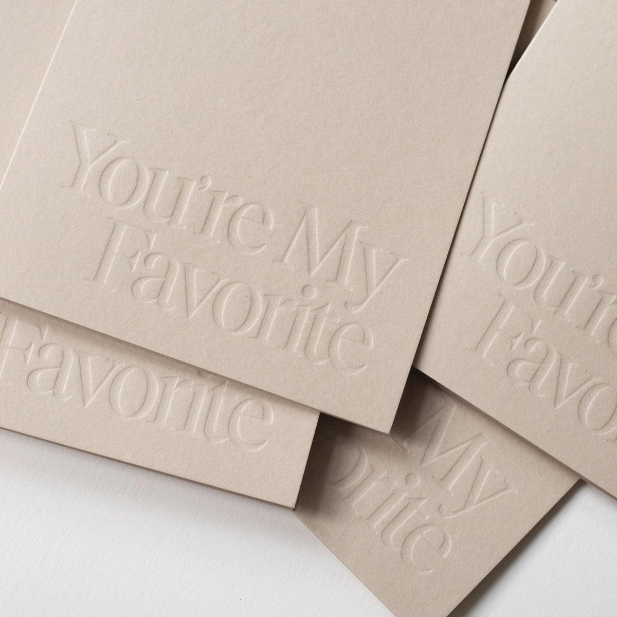 Jaymes Paper - You're My Favorite Card