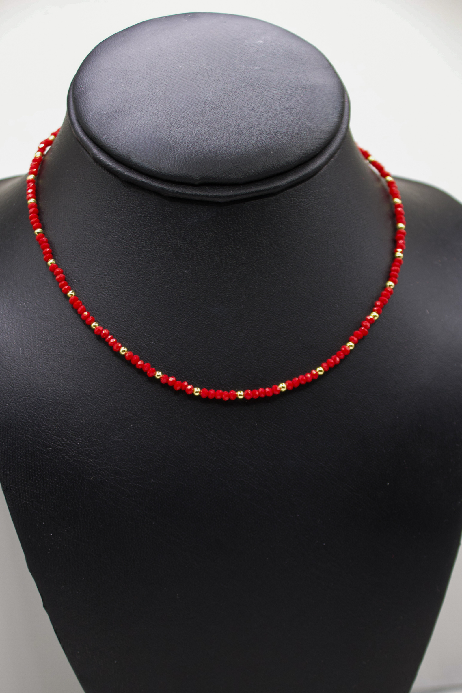 18K Rachel Beaded Necklace