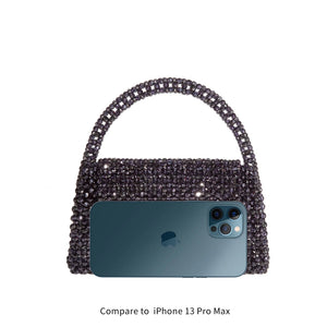 Melie Bianco - Sherry Beaded Bag - Black