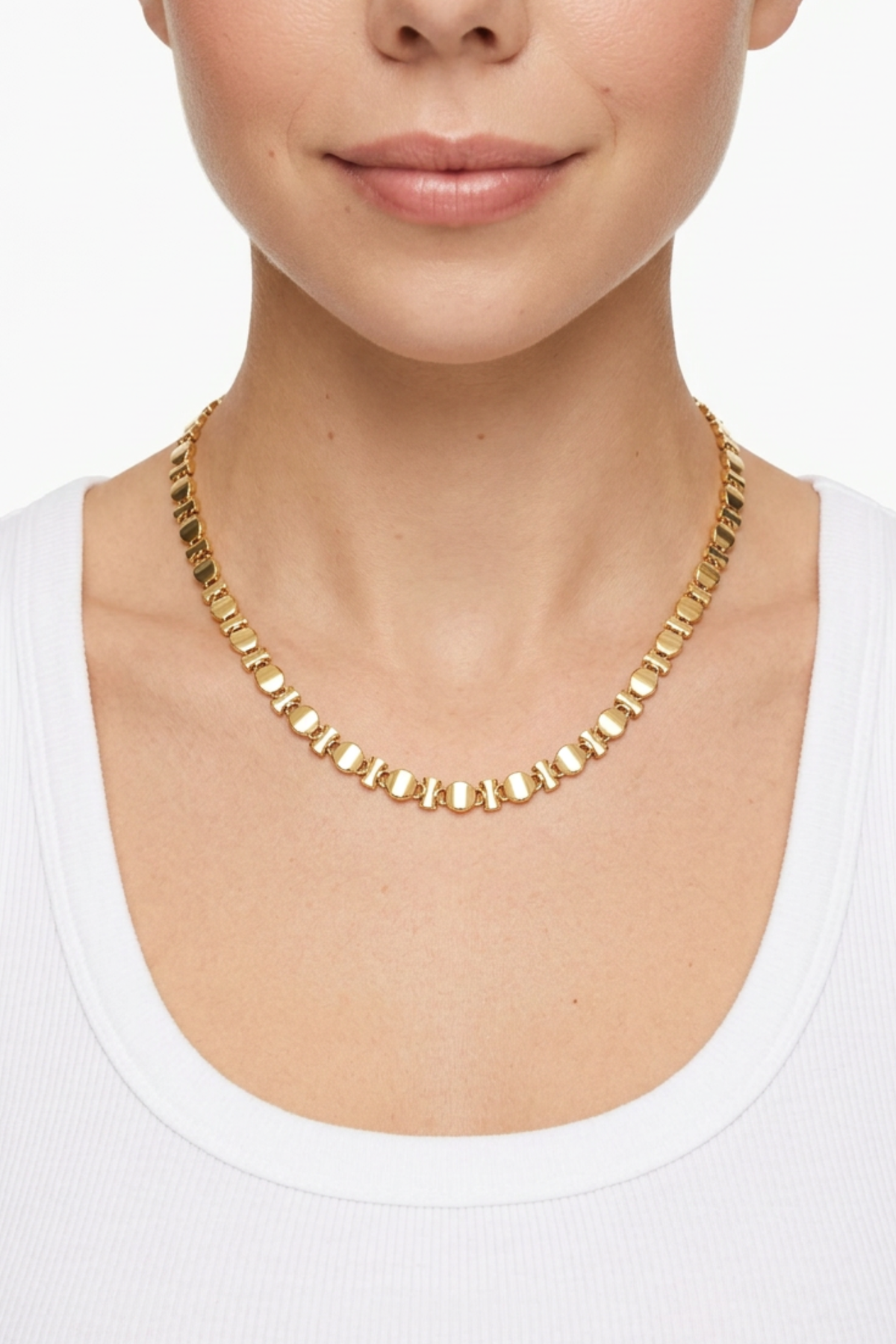 Gina Carmen - Lo Necklace - Gold