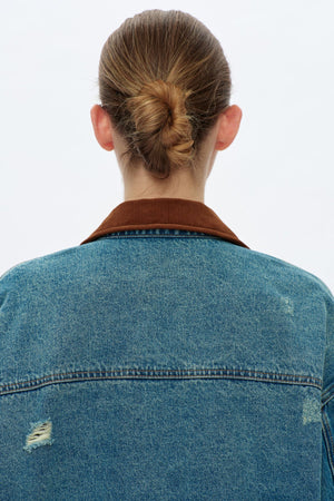 Loose Fitting Jean Jacket