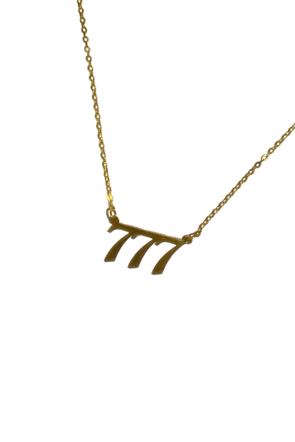 18K Angel Number Necklace