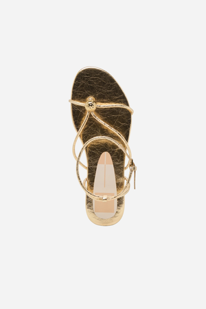 Dolce Vita Kenley Sandals - Gold Leather