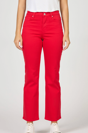 Anika Straight Leg Jeans - Salsa