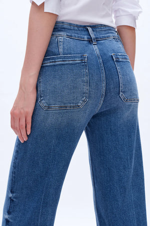 High Rise Wide Leg Jeans