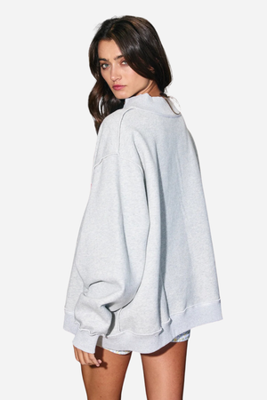 Arkansas Reversible Mock Neck