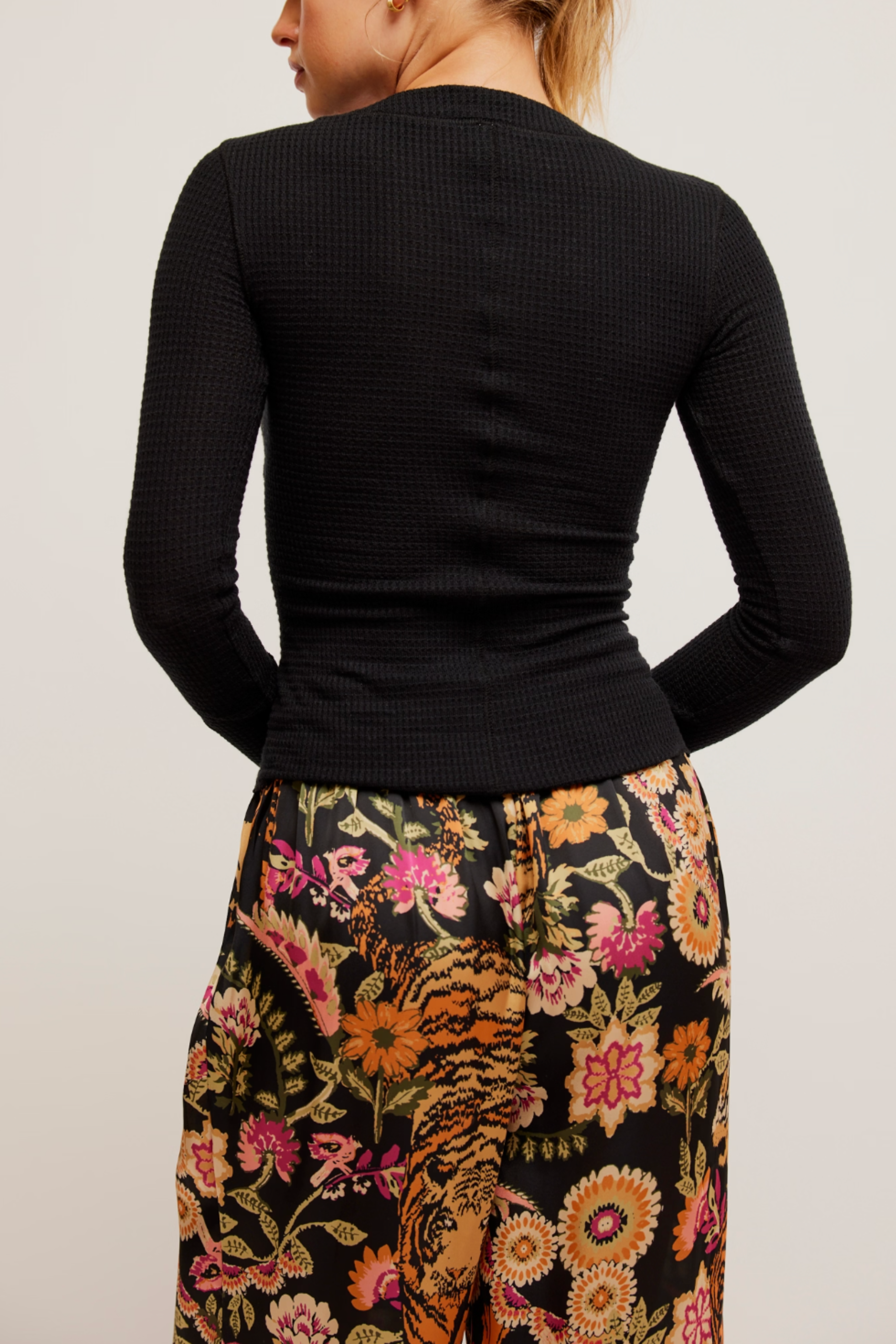 Free People Going Places Cardi - Black